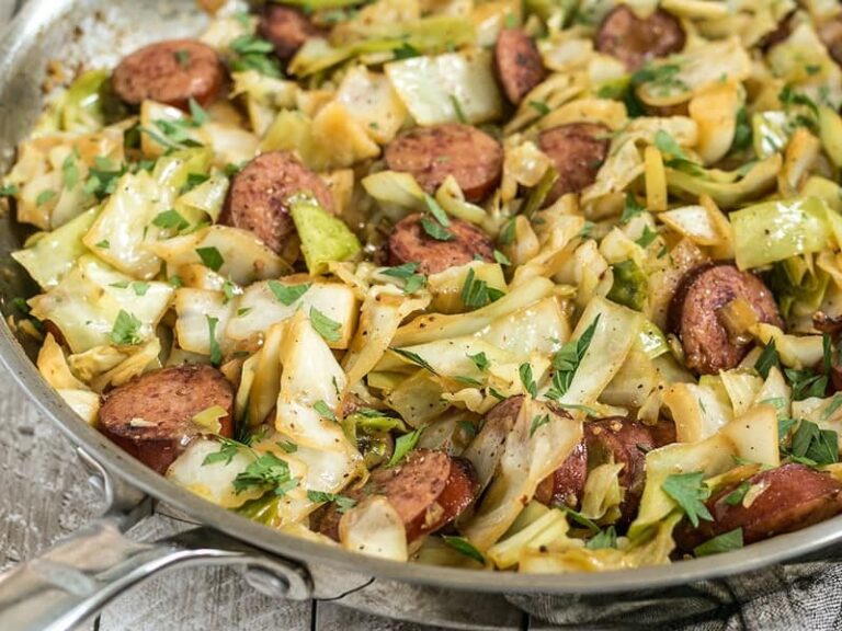 Kielbasa And Cabbage Skillet Budget Bytes