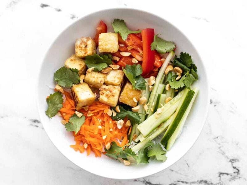 Peanut Tofu Noodle Bowls Budget Bytes