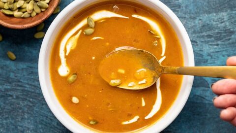 Pumpkin Soup Recipe  Easy Creamy Pumpkin Soup in Minutes