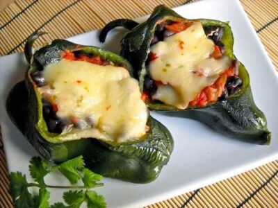 Stuffed Poblano Peppers - Budget Bytes