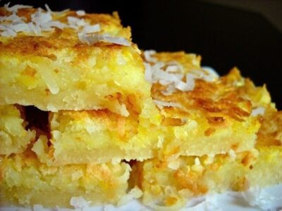 Lemon Coconut Bars - Budget Bytes