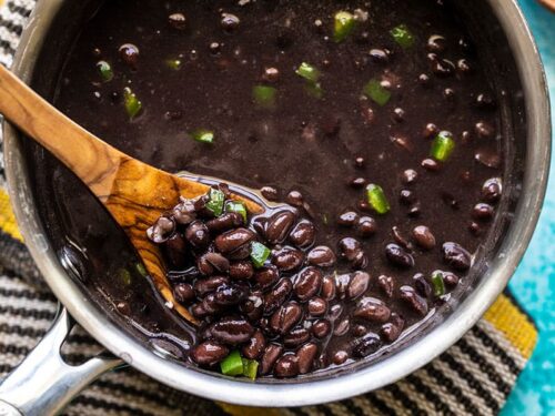 Quick Seasoned Black Beans - Easy Side Dish - Budget Bytes