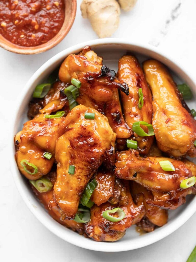 Sticky Ginger Chicken Wings - Budget Bytes