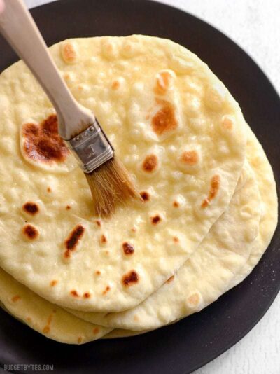 Easy Homemade Naan - Step By Step Photos - Budget Bytes