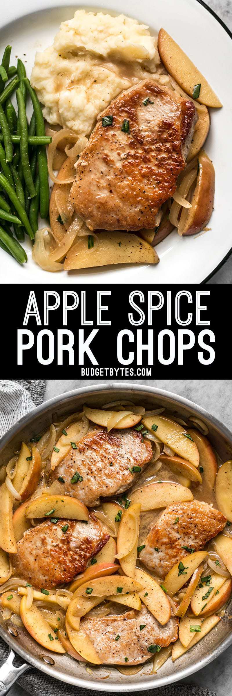 Apple Spice Pork Chop Meal Prep - Budget Bytes