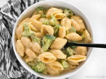 Homemade Broccoli Shells and Cheese - Budget Bytes