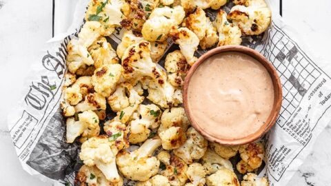 Garlic Parmesan Roasted Cauliflower Budget Bytes