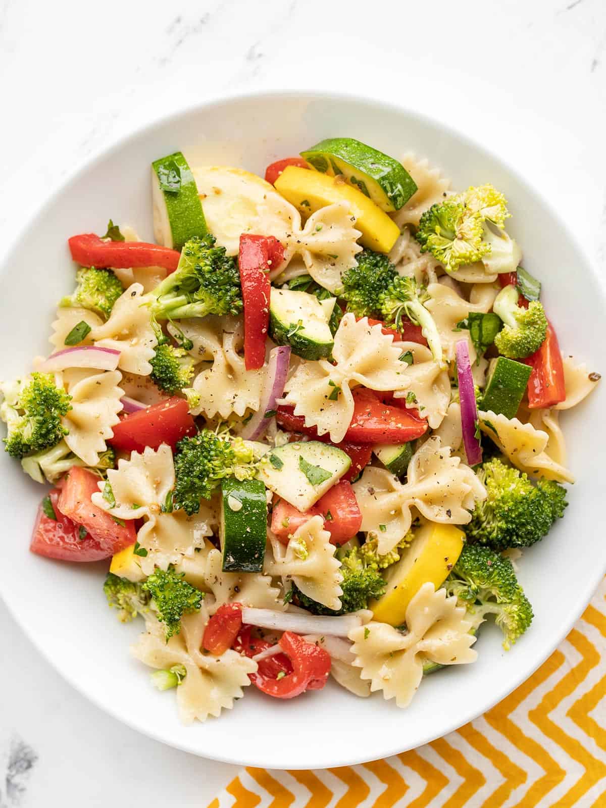 Summer Vegetable Pasta Salad - Budget Bytes