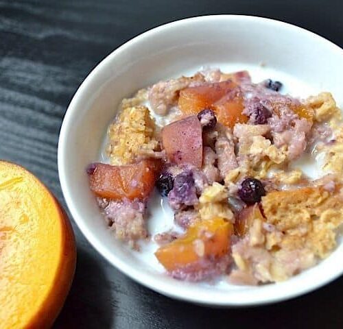 No Sugar Added Blueberry Almond Overnight Oats - Budget Bytes