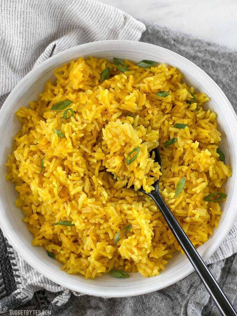 Chicken and Saffron-Scented Rice