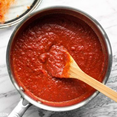 Thick & Rich Pizza Sauce - Budget Bytes