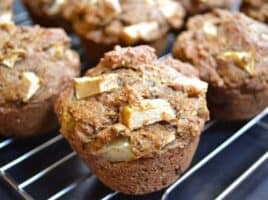 Apple Flax Muffins