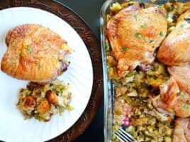 Turkey Stuffing Casserole