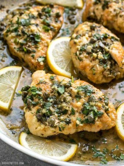 Homemade Chicken Piccata Recipe - Budget Bytes