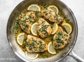 This rich and tangy Chicken Piccata is a fast, easy, and elegant answer to dinner. With just a few ingredients and a lot of flavor! BudgetBytes.com