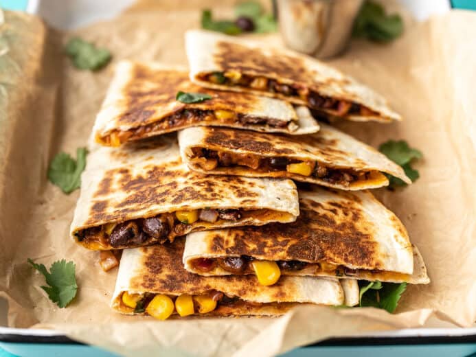 Hearty Black Bean Quesadillas Quick & Easy Budget Bytes