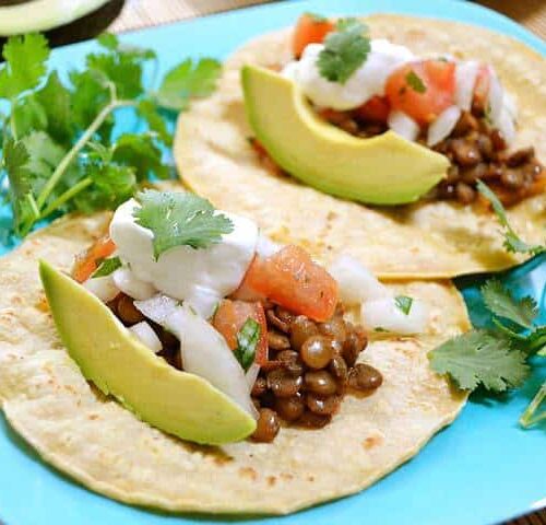 Lentil Tacos Perfect For Your Next Meatless Taco Tuesday Budget Bytes