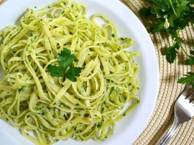 Parsley Pesto Pasta - Budget Bytes