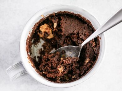 Chocolate Mug Cake (egg-free) - Budget Bytes