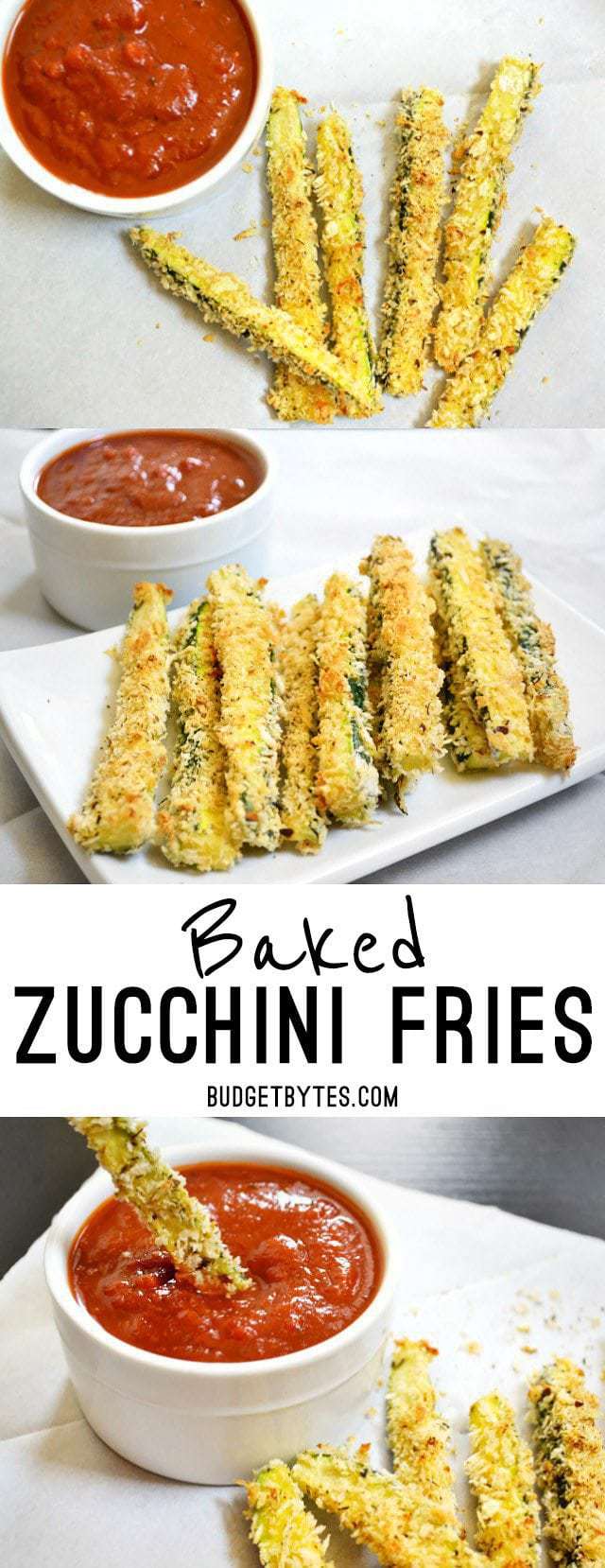 Baked Zucchini Fries - Budget Bytes