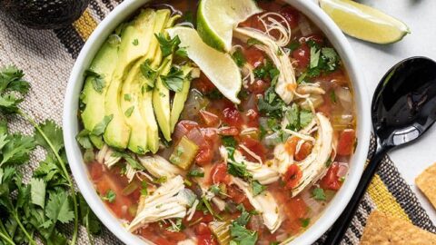 Chicken and Lime Soup - Budget Bytes