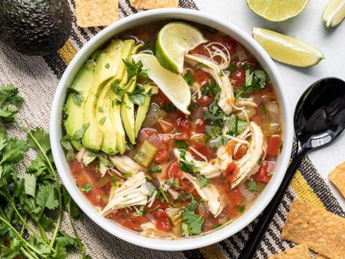 Recipe: Mexican Chicken Soup