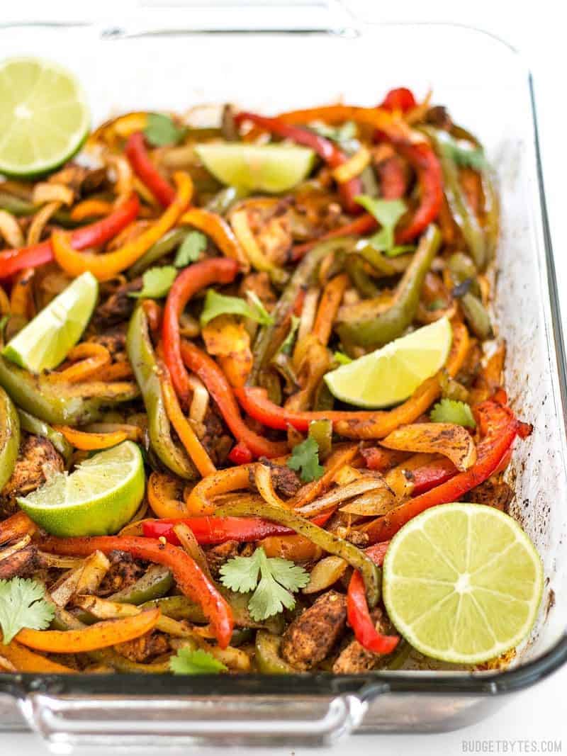 Easy Oven Fajitas Budget Bytes