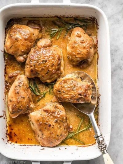 Maple Dijon Chicken Thighs - Budget Bytes