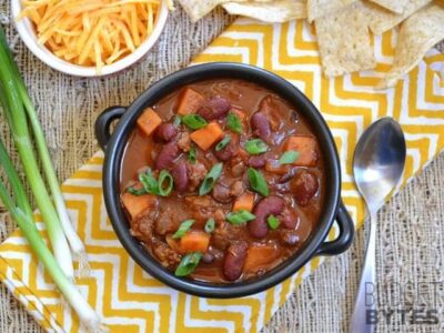 Chorizo Sweet Potato Chili - Budget Bytes