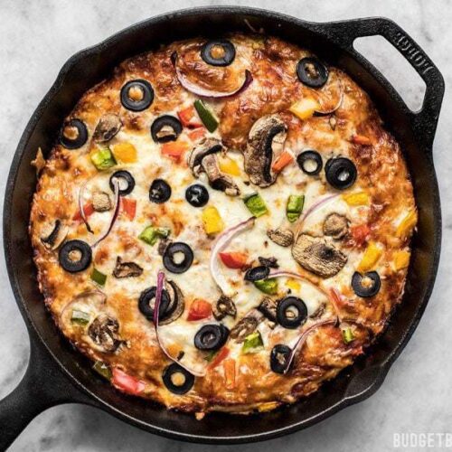 The Best Cast Iron Skillet Pizza - Plays Well With Butter