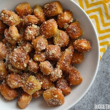 Parmesan Garlic Pretzel Bites - Budget Bytes