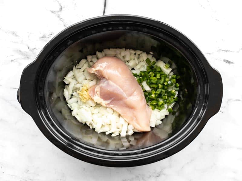 Slow Cooker White Chicken Chili - Budget Bytes