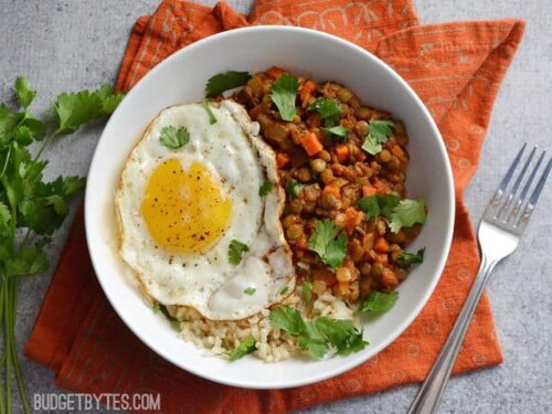 Curried Lentils - Budget Bytes