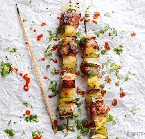 Eat well for outlet less pork kebabs