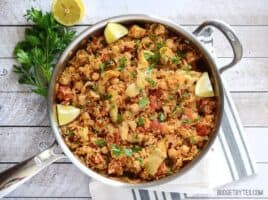 Spanish Chickpeas and Rice - with VIDEO - Budget Bytes