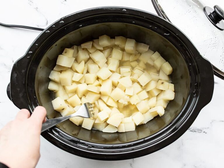 Slow Cooker Mashed Potatoes Recipe - Budget Bytes