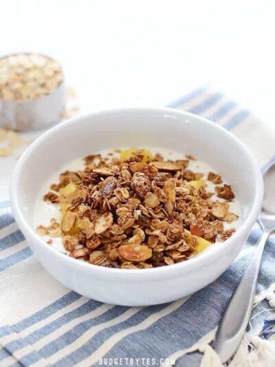 Homemade Gingersnap Granola Recipe - Budget Bytes