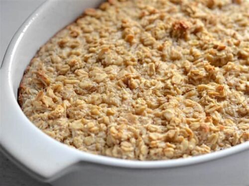 Banana Coconut Baked Oatmeal - Budget Bytes