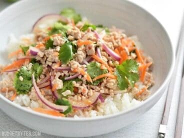 Nam Sod (Thai Pork Salad) Recipe - Budget Bytes