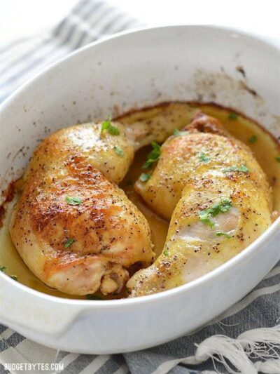 Oven Roasted Chicken Legs Recipe - Budget Bytes