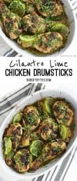 Cilantro Lime Chicken Drumsticks - with VIDEO - Budget Bytes