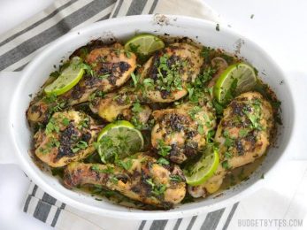 Cilantro Lime Chicken Drumsticks - with VIDEO - Budget Bytes