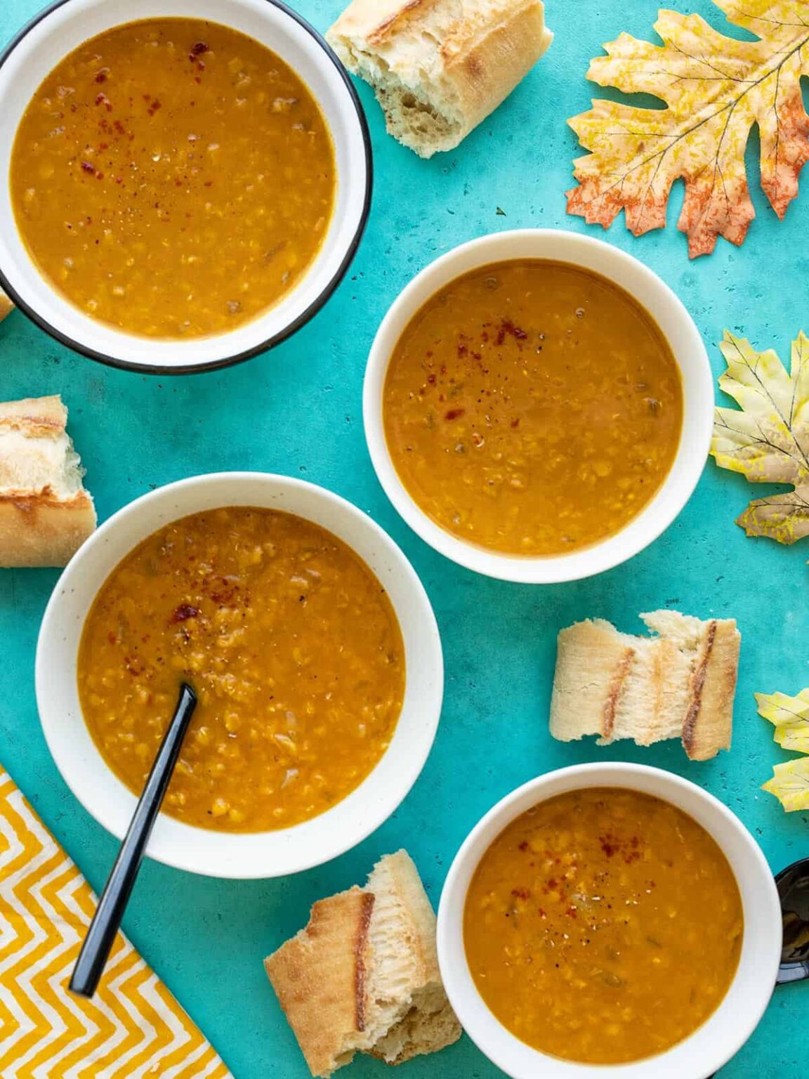 Curried Red Lentil And Pumpkin Soup Budget Bytes