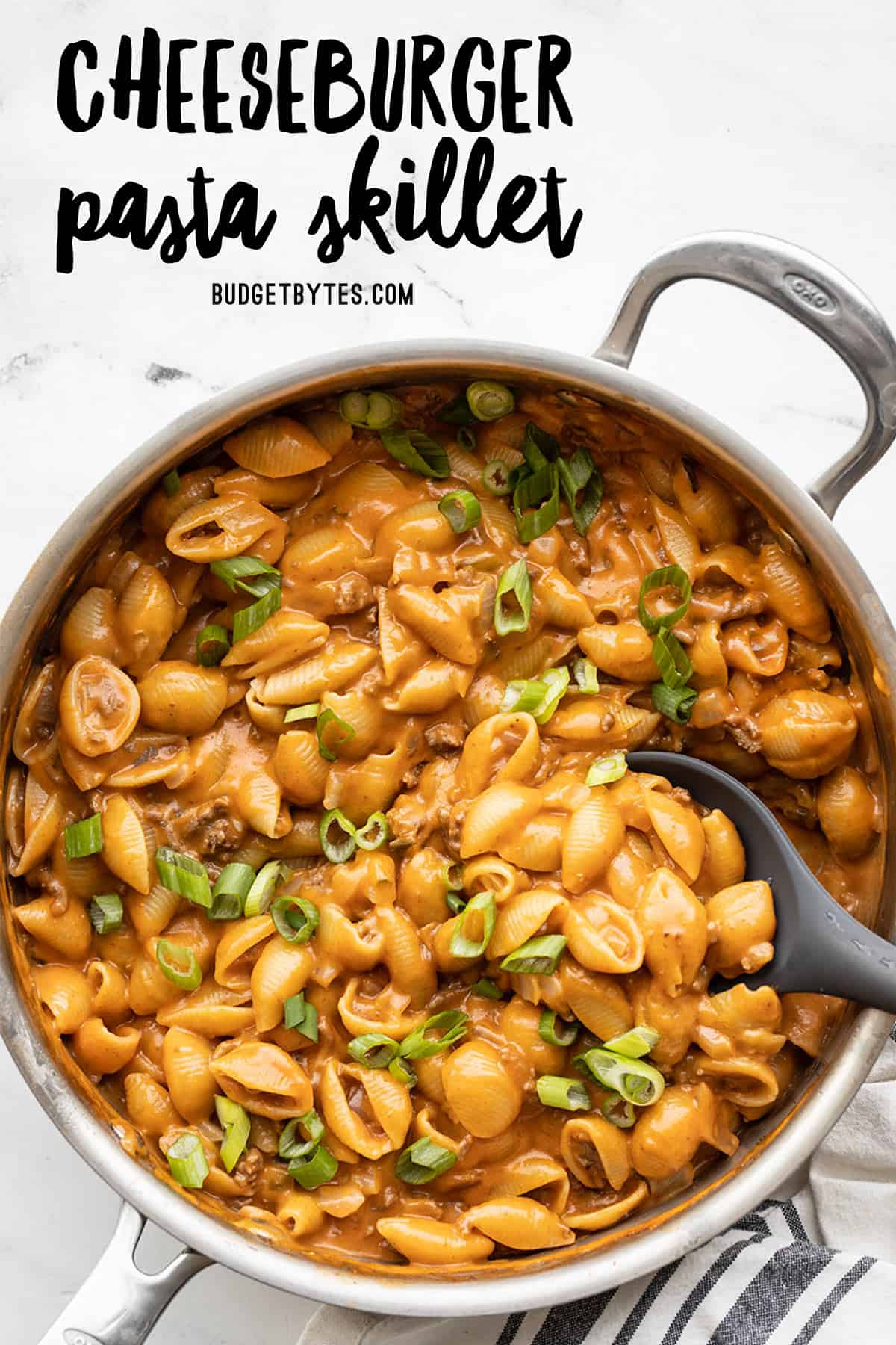 One Pot Cheeseburger Pasta - One Pot Pasta - Budget Bytes