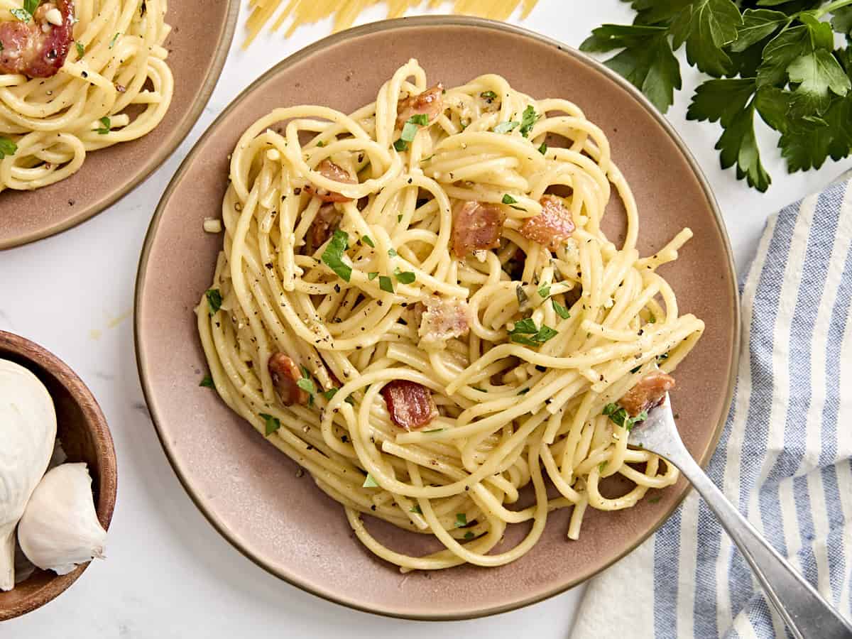 Easy Spaghetti Carbonara