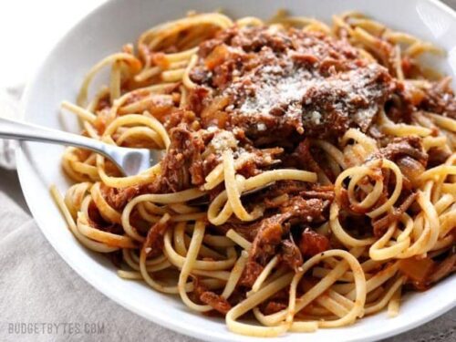 Sunday Slow Cooker Beef Ragù - Budget Bytes