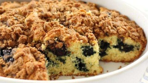 Blueberry Buttermilk Coffee Cake Recipe Budget Bytes