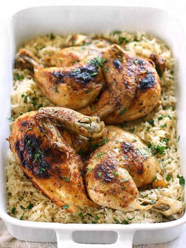 Pressure Cooker Chicken and Rice - Budget Bytes