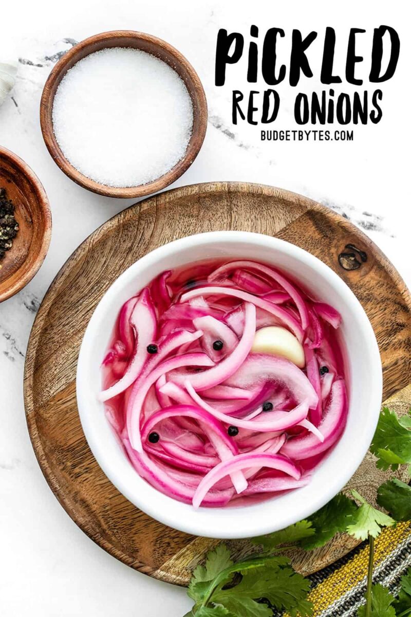 Pickled Red Onions Recipe - Budget Bytes