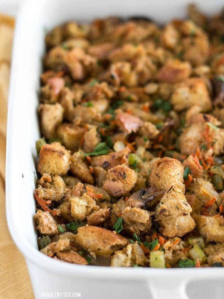 Vegetarian Stuffing Recipe Budget Bytes